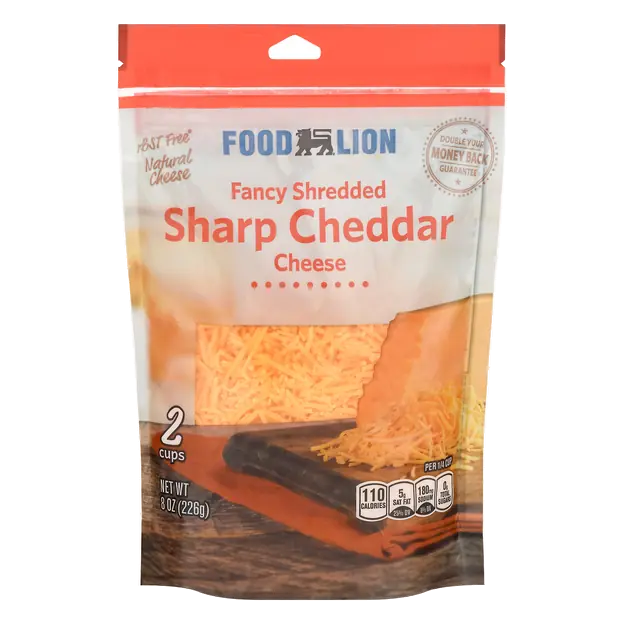 Natural Fancy Shredded Sharp Cheddar Cheese