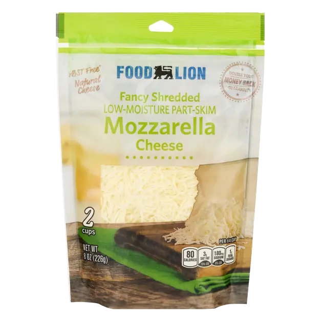 Natural Part-Skim Fancy Shredded Mozzarella Cheese