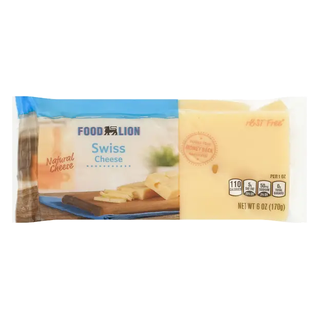 Natural Swiss Cheese Block