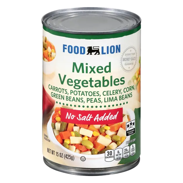 No Salt Added Mixed Vegetables