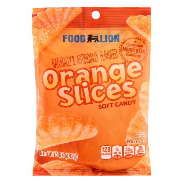 Orange Slices Soft Chewy Candy