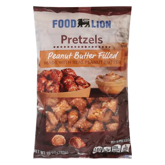 Peanut Butter Filled Pretzels