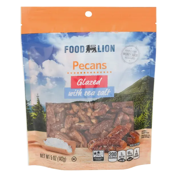 Pecans Glazed with Sea Salt
