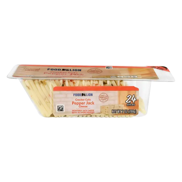 Pepper Jack Cheese Cracker Cuts - 24 ct