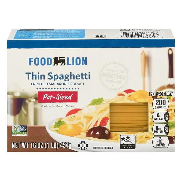 Pot-Sized Thin Spaghetti Pasta