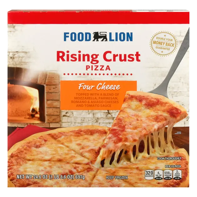 Rising Crust Four Cheese Pizza Frozen