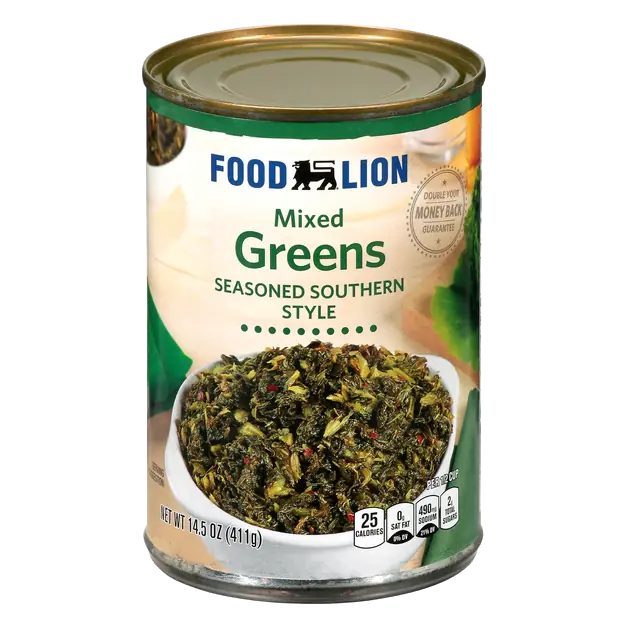 Seasoned Southern Style Turnip & Mustard Mixed Greens