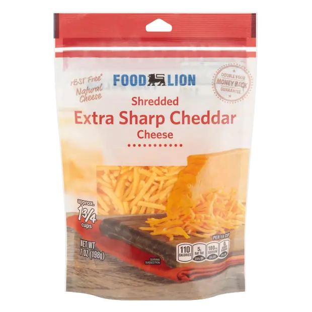 Shredded Extra Sharp Cheddar Cheese