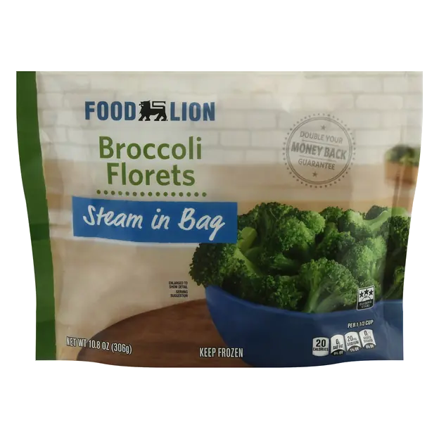 Steam in Bag Broccoli Florets Frozen