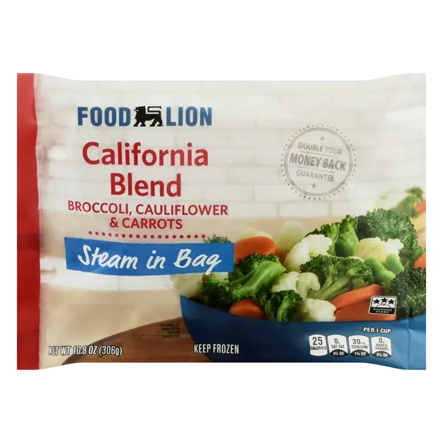 Steam in Bag California Blend Vegetables Frozen