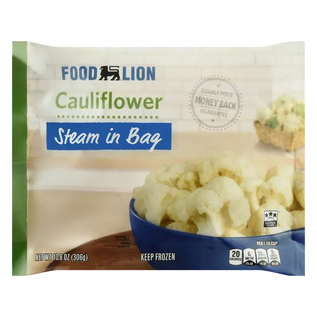 Steam in Bag Cauliflower Frozen