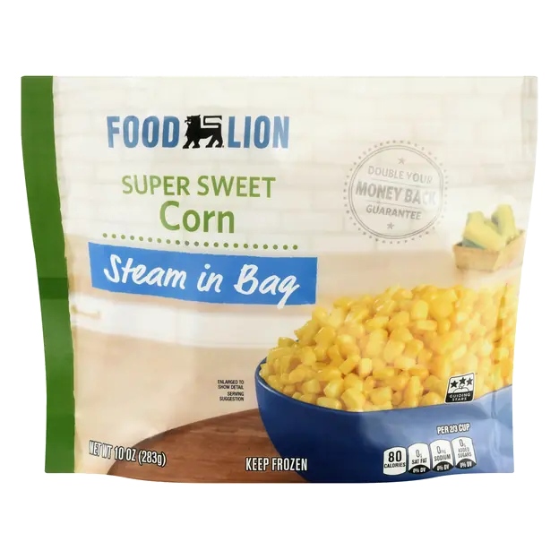 Steam in Bag Super Sweet Corn Frozen