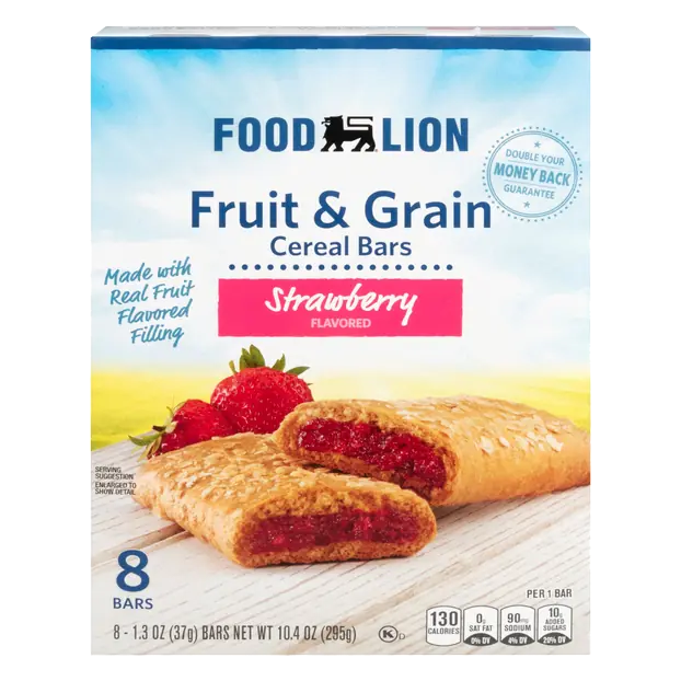 Strawberry Fruit & Grain Cereal Bars - 8 ct