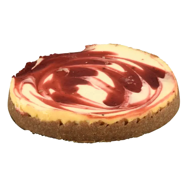 Strawberry Swirl Cheesecake