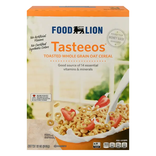 Tasteeos Toasted Oat Cereal