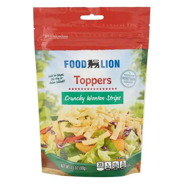 Toppers Crunchy Wonton Strips