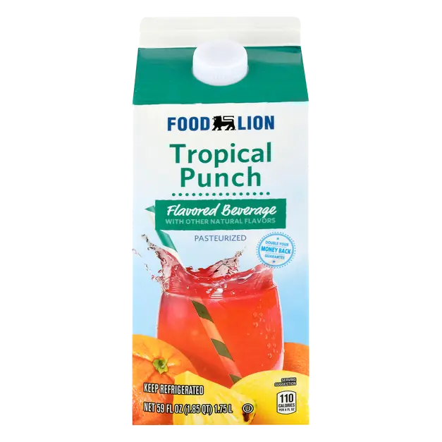 Tropical Punch Flavored Beverage
