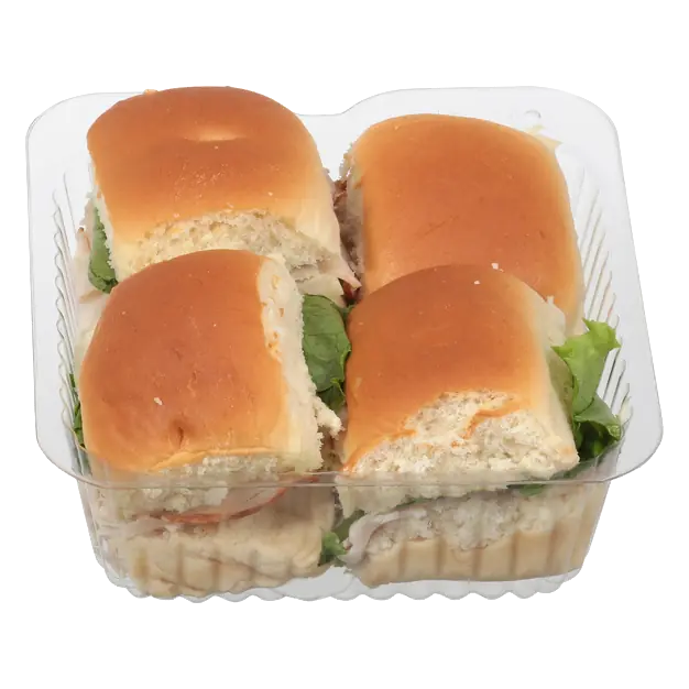 Turkey & Swiss Sliders - 4 ct
