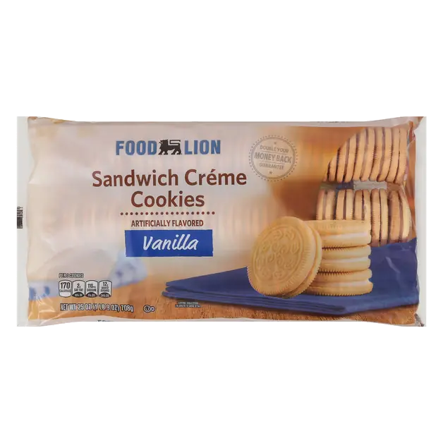 Vanilla Creme Sandwich Cookies