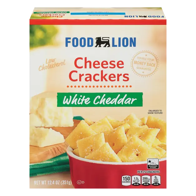 White Cheddar Cheese Crackers