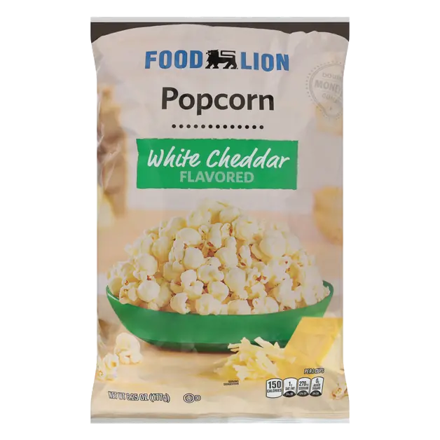 White Cheddar Flavored Popcorn