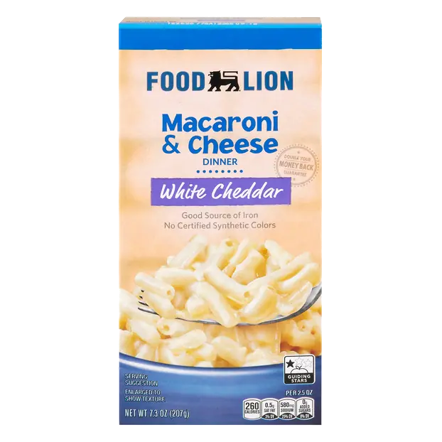 White Cheddar Macaroni & Cheese Dinner