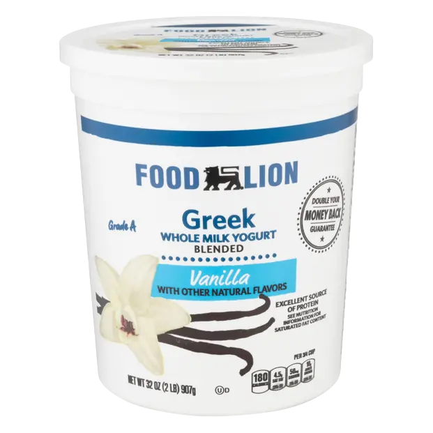 Whole Milk Vanilla Blended Greek Yogurt
