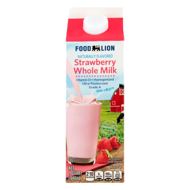 Whole Strawberry Milk
