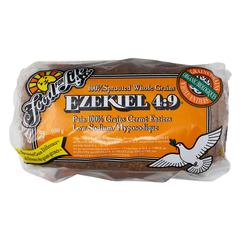 Low Salt Sprouted Grain Bread 680 g (frozen)