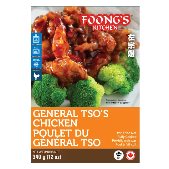 Frozen General Tso's Chicken 340 g