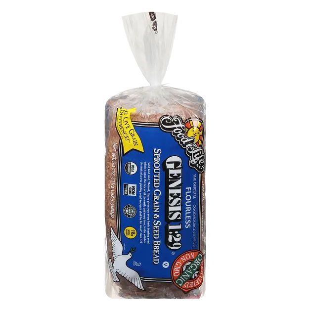 Flourless Sprouted Grain & Seed Bread