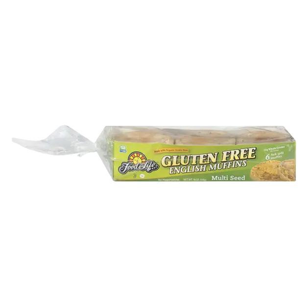 Multi Seed Gluten Free English Muffins