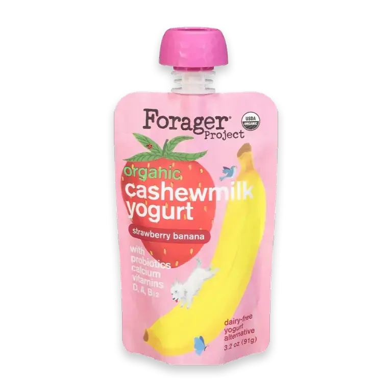 Dairy-Free Organic Kids Cashewmilk Yogurt, Strawberry Banana