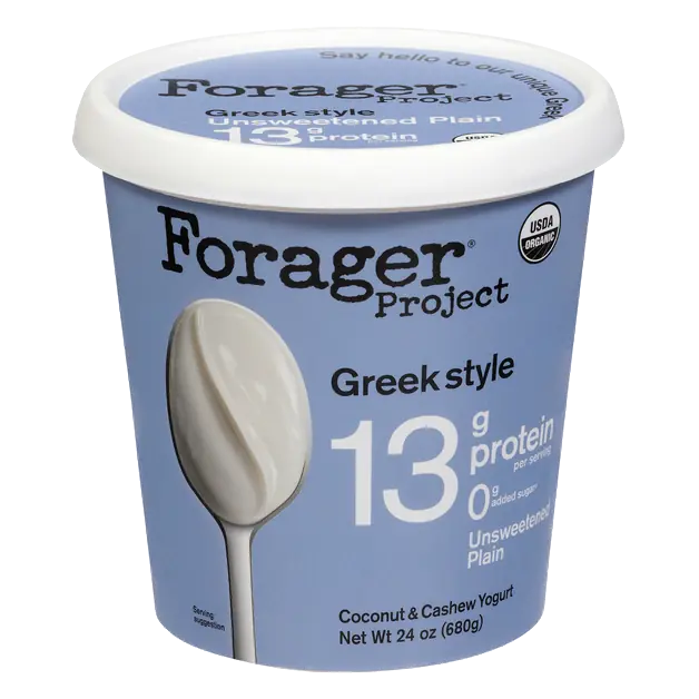 Organic Dairy Free Plain Greek Cultured Coconut & Cashew