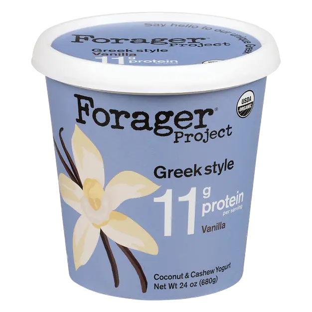 Organic Dairy Free Vanilla Greek Coconut & Cashew Yogurt
