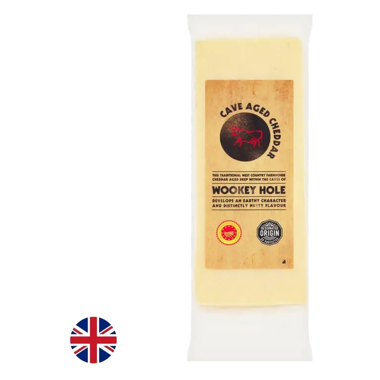 Wookey British Hole Cave Aged Cheddar 200g