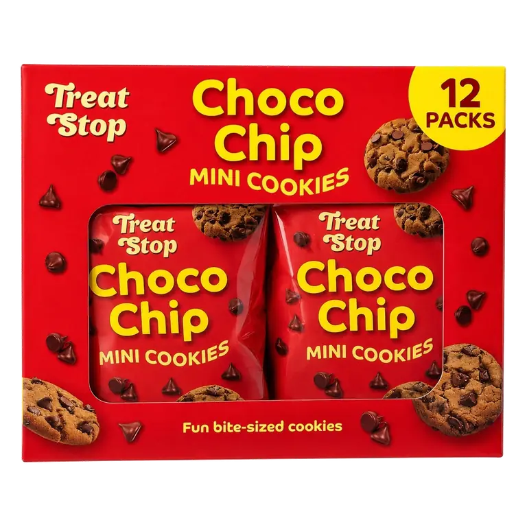 Forno Mini Choco Chip Teeny Cookies 12 Mini Bags (216g)