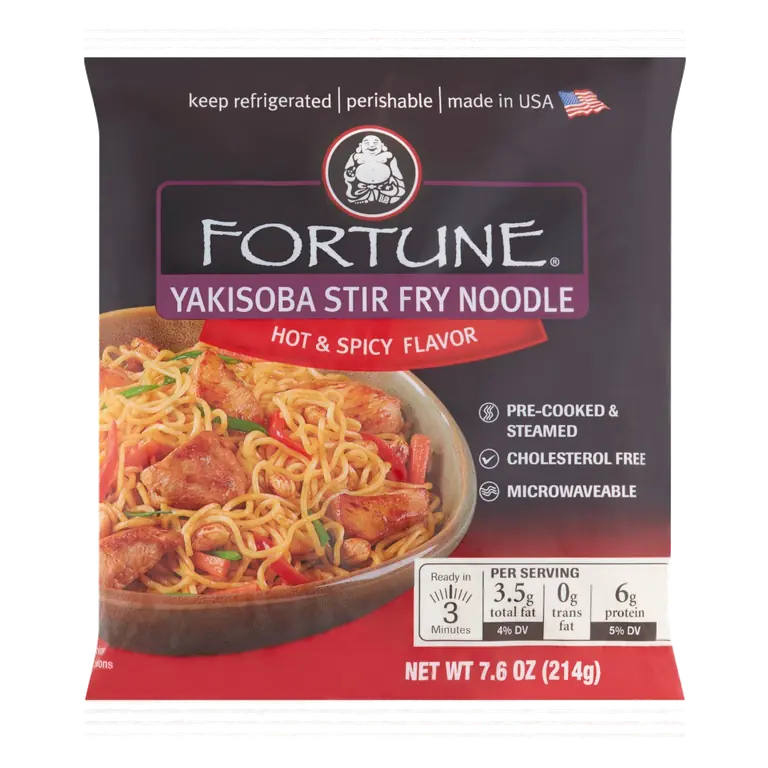 Hot & Spicy Flavor Yakisoba Stir Fry Noodle