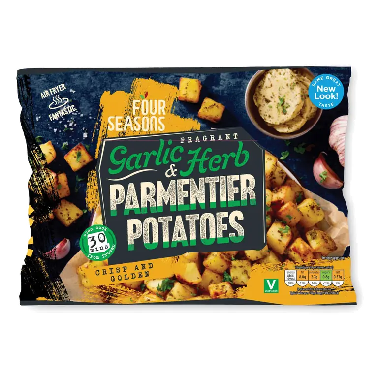 Garlic & Herb Parmentier Potatoes with Salted Parsley Butter