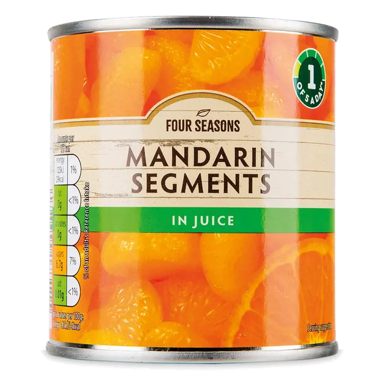 Mandarin Oranges in Juice