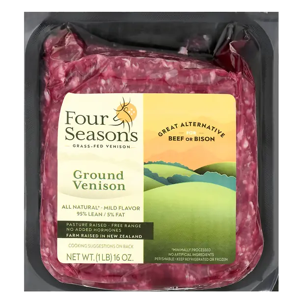 Venison Ground Grass-fed