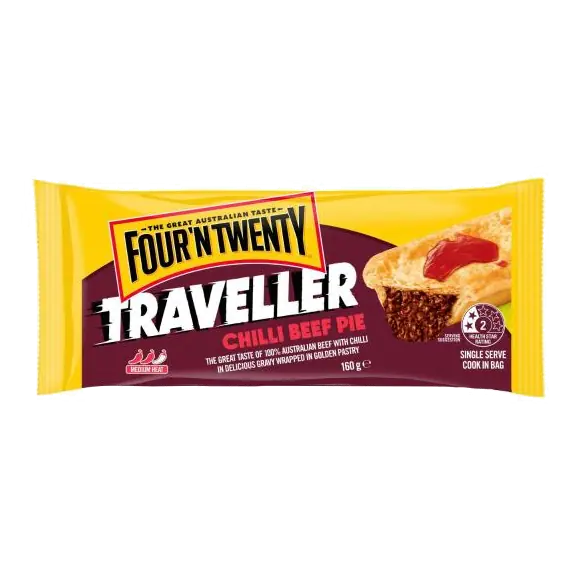 Chilli Beef Traveller Pies