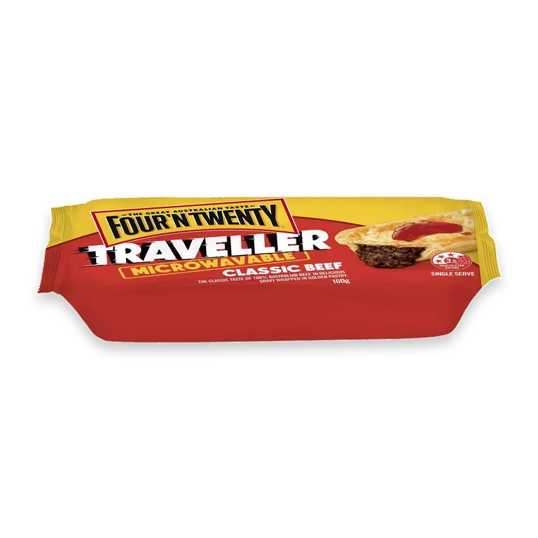 Traveller Microwavable Classic Beef Pie
