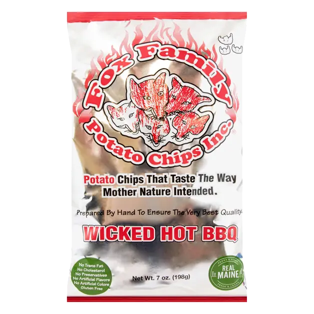 Wicked Hot BBQ Potato Chips