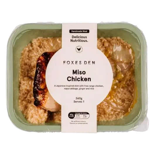 Meal Miso Cabbage Chicken & Rice