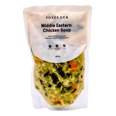 Middle Eastern Chicken Soup