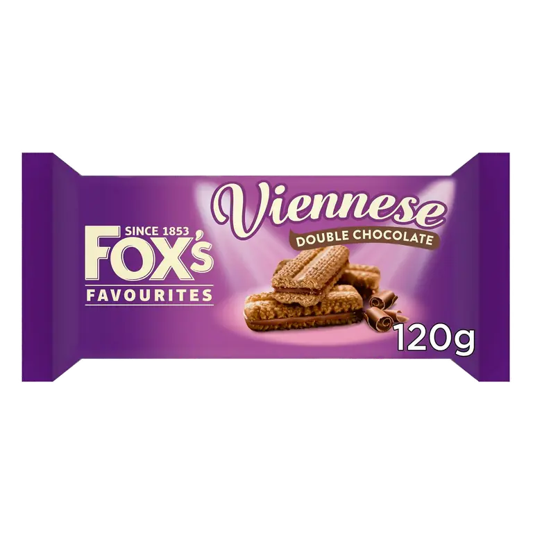 120g Biscuits Double Chocolate Viennese