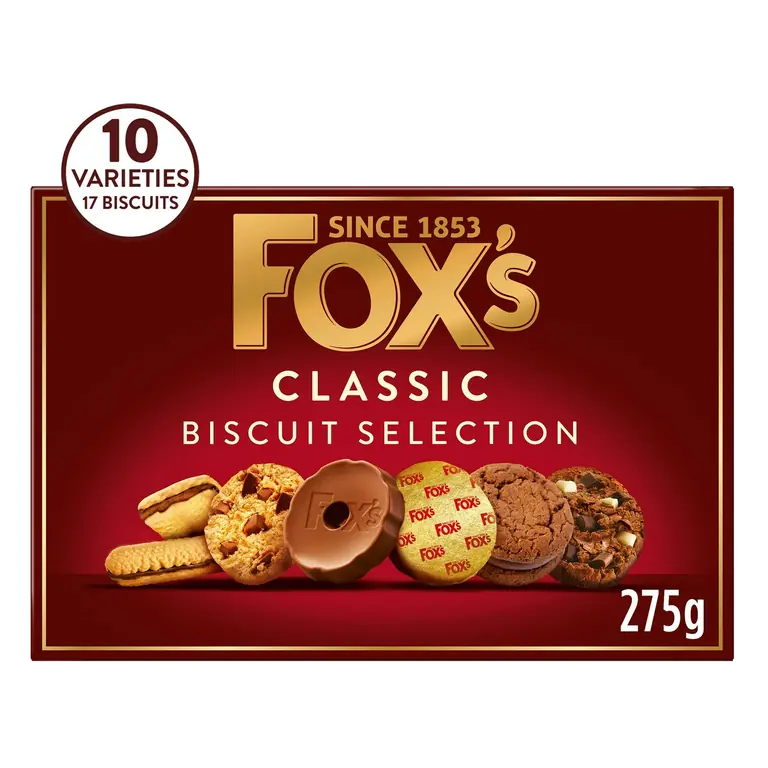 275g Biscuits Festive Favourites Biscuit Selection