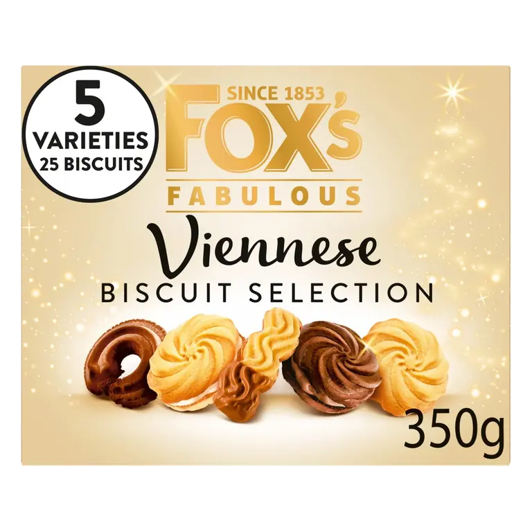 Biscuits Viennese Biscuit Selection 350g