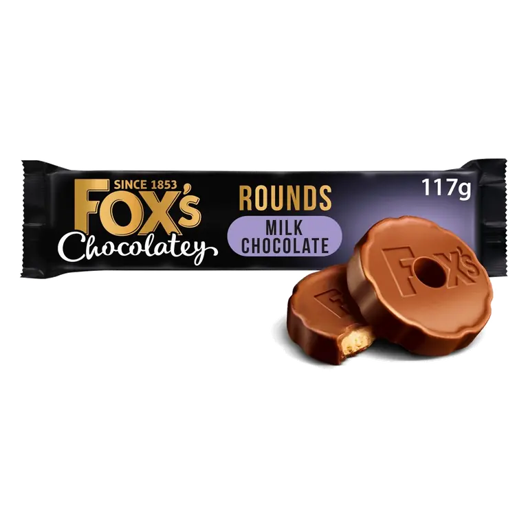 Chocolatey Milk Chocolate Rounds 117g